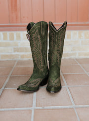 Ariat Casanova Soft Olive Suede 10074323 - Southern Soule Designs