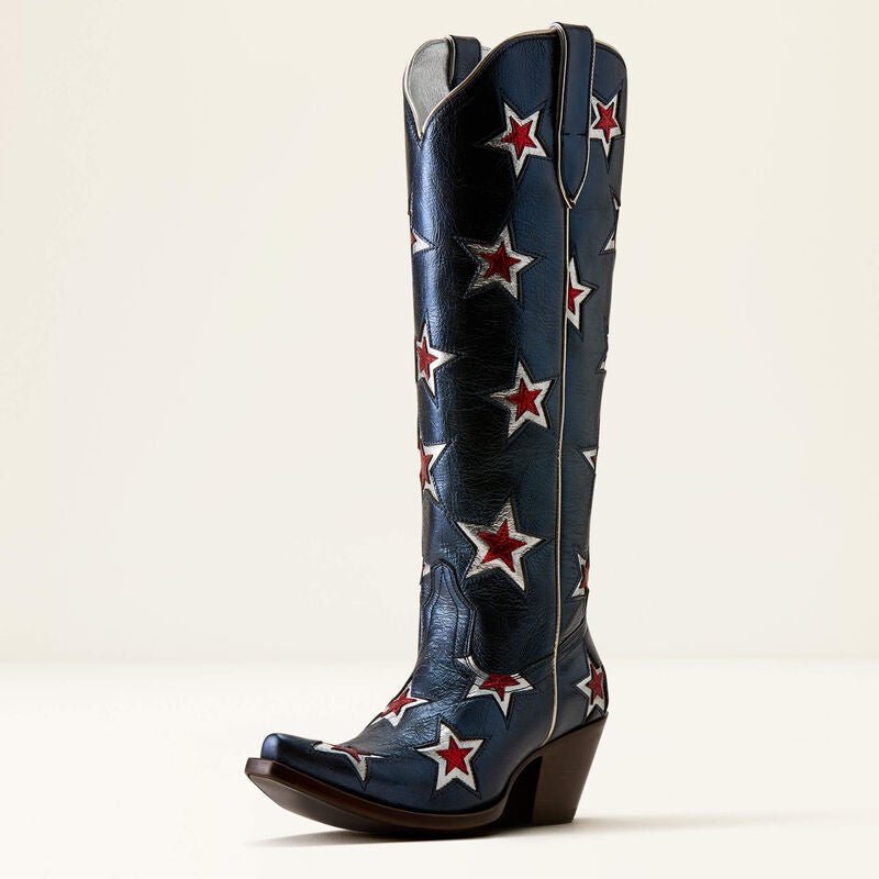Ariat Casanova Star X Toe Western Boot Starlight Blue 10080446 - Southern Soule Designs