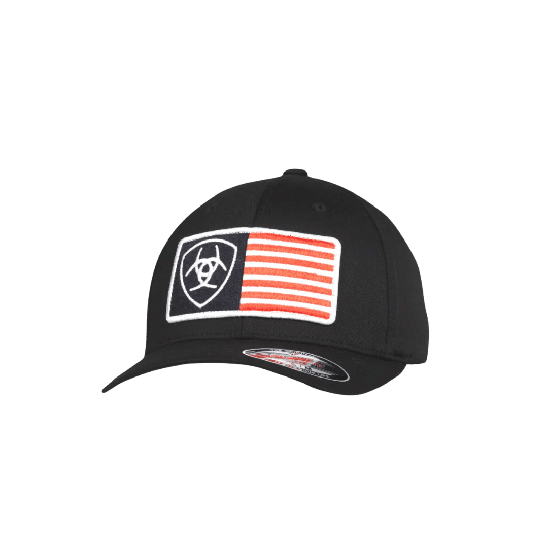 Ariat FF Shield USA Flag Black A3000045001 - Southern Soule Designs