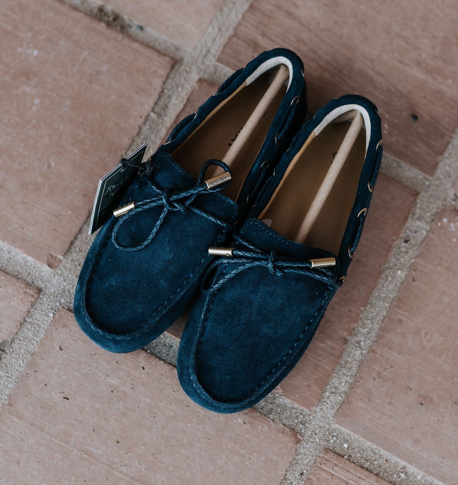 Ariat Margot Driving Moc Navy 10074230 - Southern Soule Designs