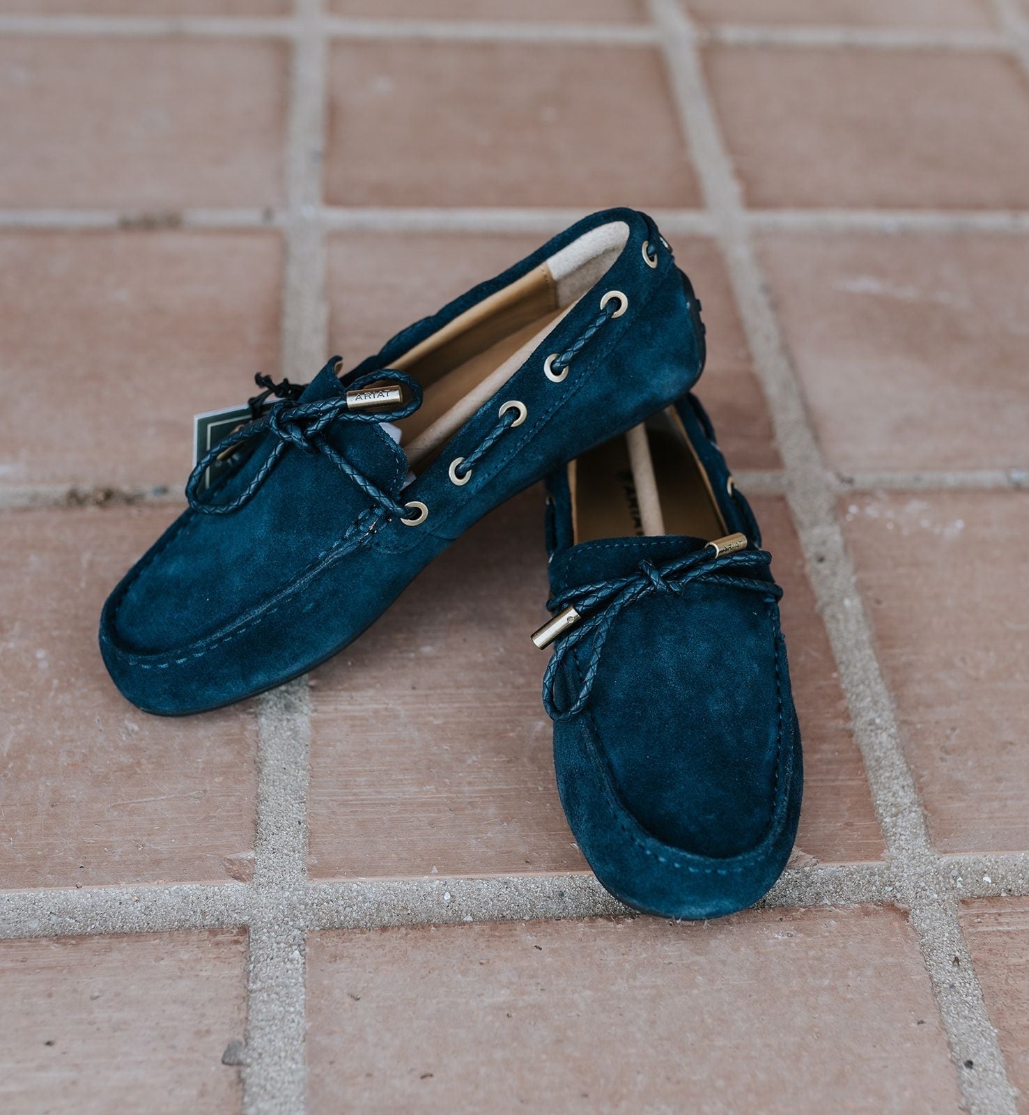 Ariat Margot Driving Moc Navy 10074230 - Southern Soule Designs