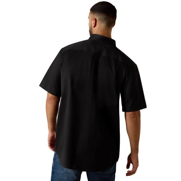Ariat Men's Black Twill Classic SS Shirt 10073432 - Southern Soule Designs