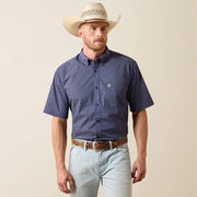 Ariat Men's Brogan Patriot Blue Print Classic Shirt 10073589 - Southern Soule Designs