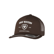 Ariat Men's Foam Screen Print Logo Brown Cap A300089002 - Southern Soule Designs