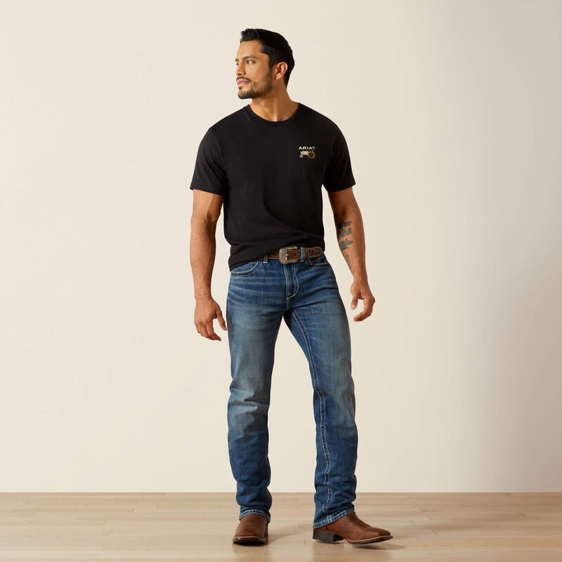 Ariat Men's M4 Relaxed August Straight Leg Jean Terrence 10061745 - Southern Soule Designs