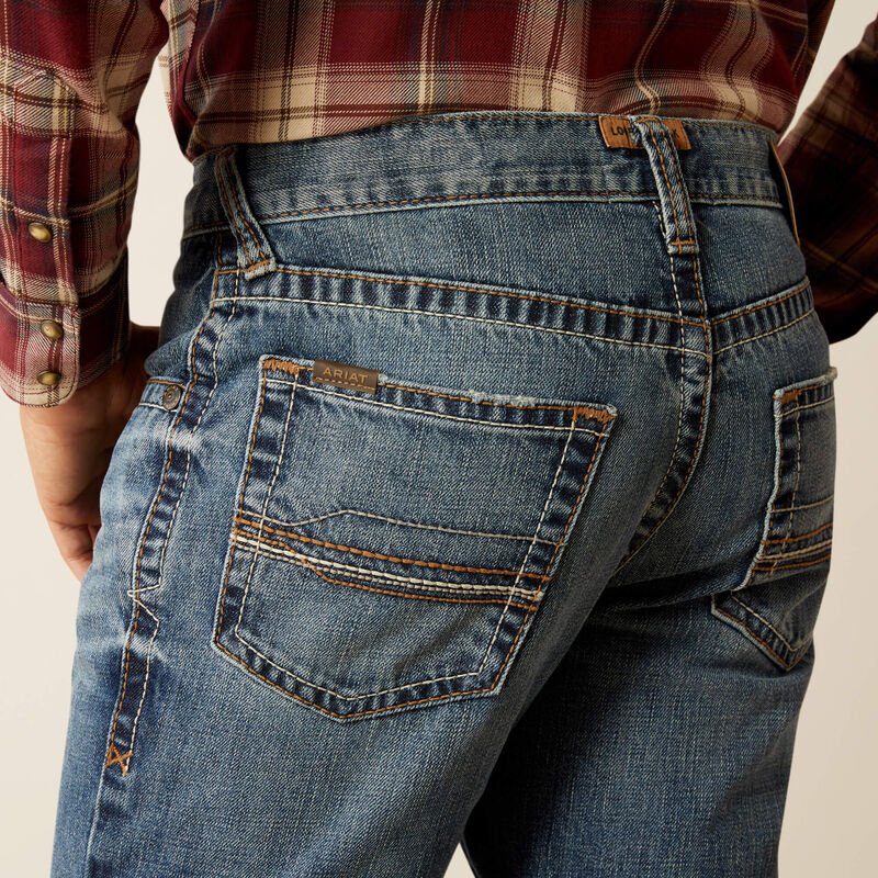 Ariat Men's M5 Straight Smokey Straight Leg Jean Weatherford 10053547 - Southern Soule Designs