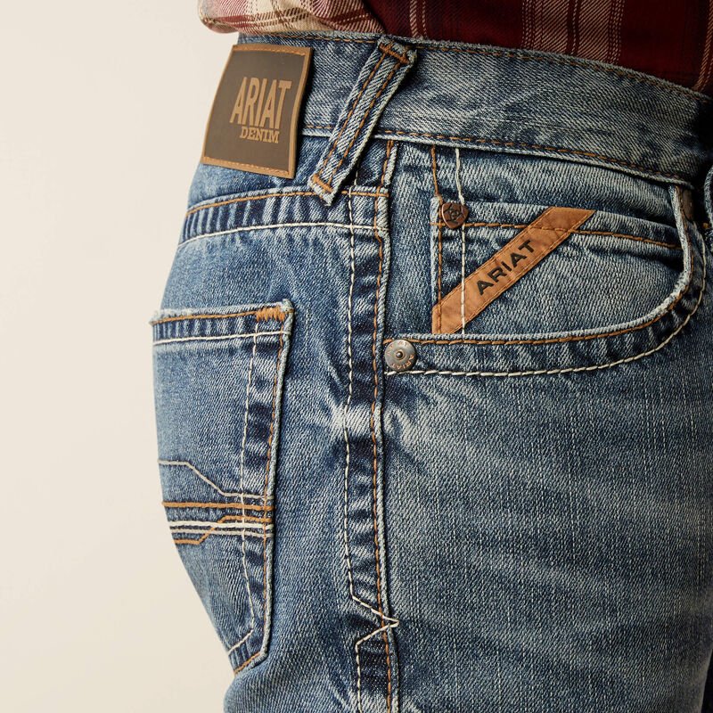 Ariat Men's M5 Straight Smokey Straight Leg Jean Weatherford 10053547 - Southern Soule Designs