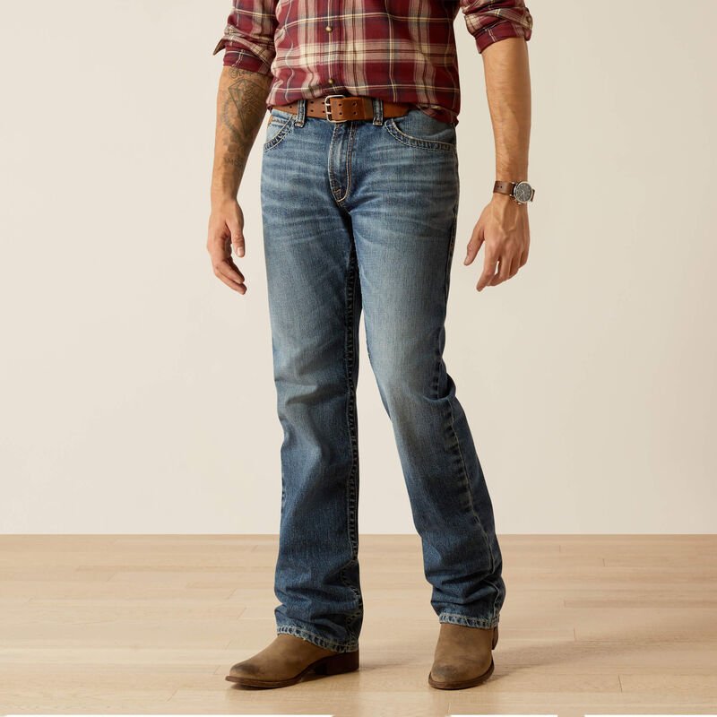 Ariat Men's M5 Straight Smokey Straight Leg Jean Weatherford 10053547 - Southern Soule Designs