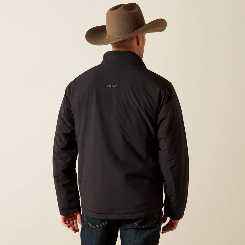 Ariat Men's Pioneer Stretchshell Jacket Black 10062508 - Southern Soule Designs