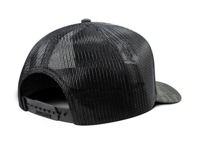 Ariat Men's Snap Back Embroidered Shield Camo Black Grey Cap A300092866 - Southern Soule Designs