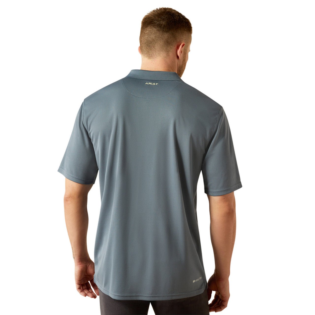 Ariat Men's Tek Polo Newsboy Blue 10055253 - Southern Soule Designs