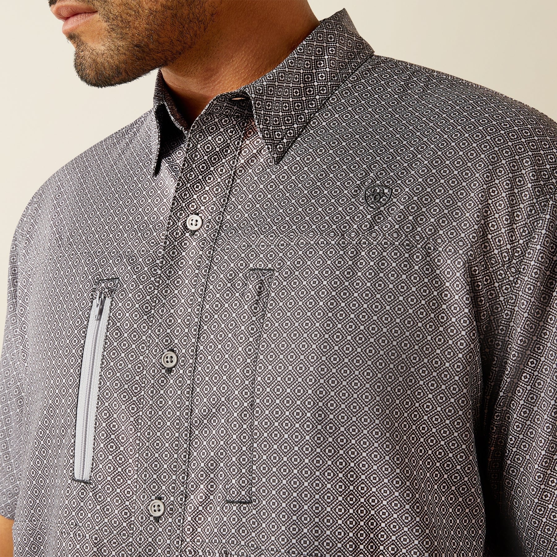 Ariat Men's VentTEK Short Sleeve Shirt Skyride 10058815 - Southern Soule Designs