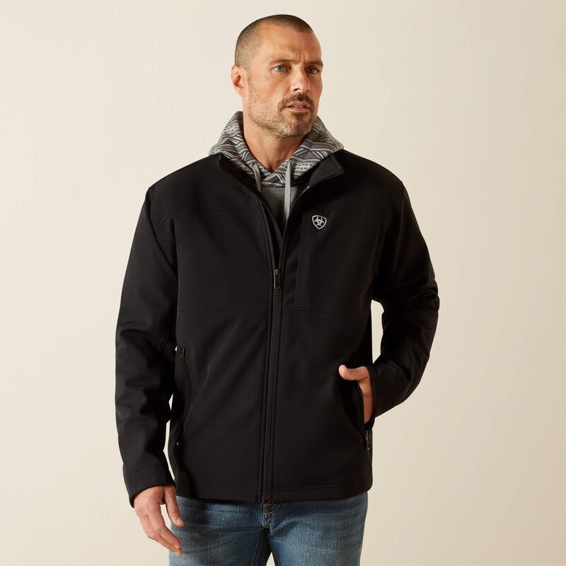 Ariat Men's Vernon Softshell Jacket Black 10062596 - Southern Soule Designs
