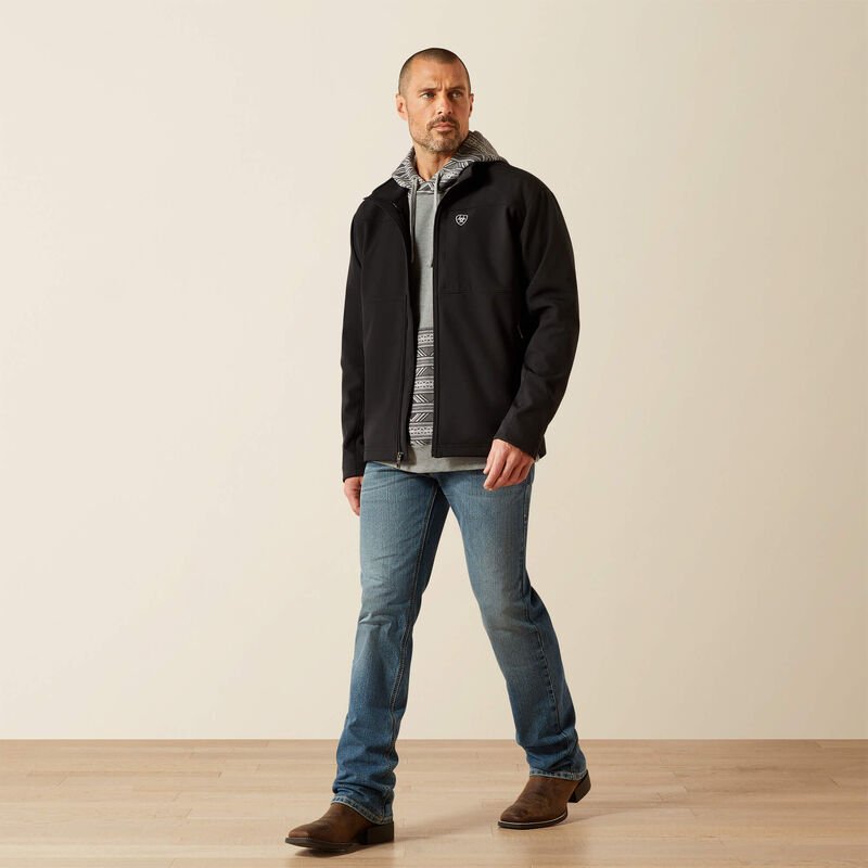 Ariat Men's Vernon Softshell Jacket Black 10062596 - Southern Soule Designs
