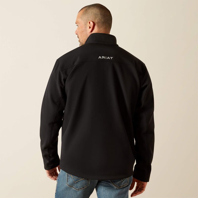 Ariat Men's Vernon Softshell Jacket Black 10062596 - Southern Soule Designs
