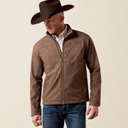 Ariat Men's Vernon Softshell Jacket Wren Faux Leather 10079404 - Southern Soule Designs