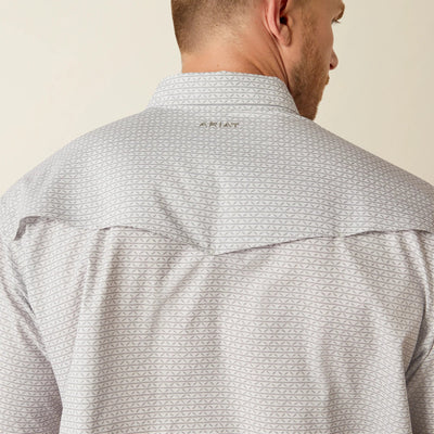 Ariat Men's Western VentTEK Classic Fit Shirt Moonbeam 10054483 - Southern Soule Designs