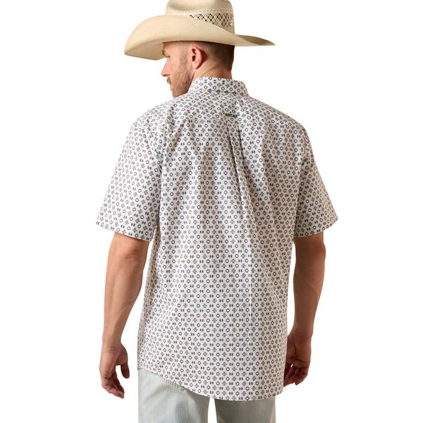 Ariat Men's White Seton Classic SS Shirt 10073528 - Southern Soule Designs