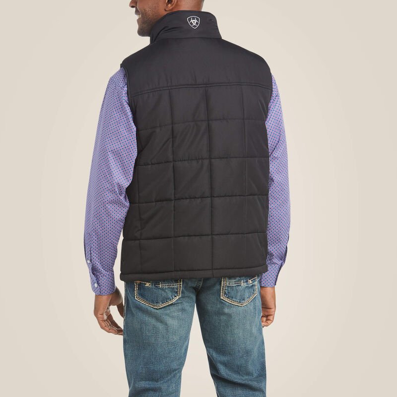 Ariat MNS Black Crius Insulated Vest 10011523 - Southern Soule Designs