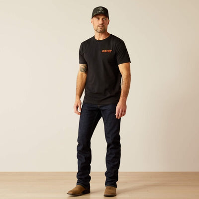 Ariat MNS Denim Badge Tee Black 10054006 - Southern Soule Designs