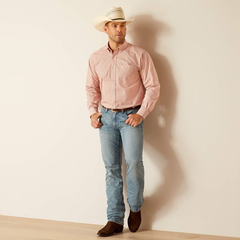 Ariat MNS Derrick LS Ginger Nut 10048433 - Southern Soule Designs