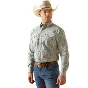 Ariat MNS Emery Snap LS Blue 10051349 - Southern Soule Designs
