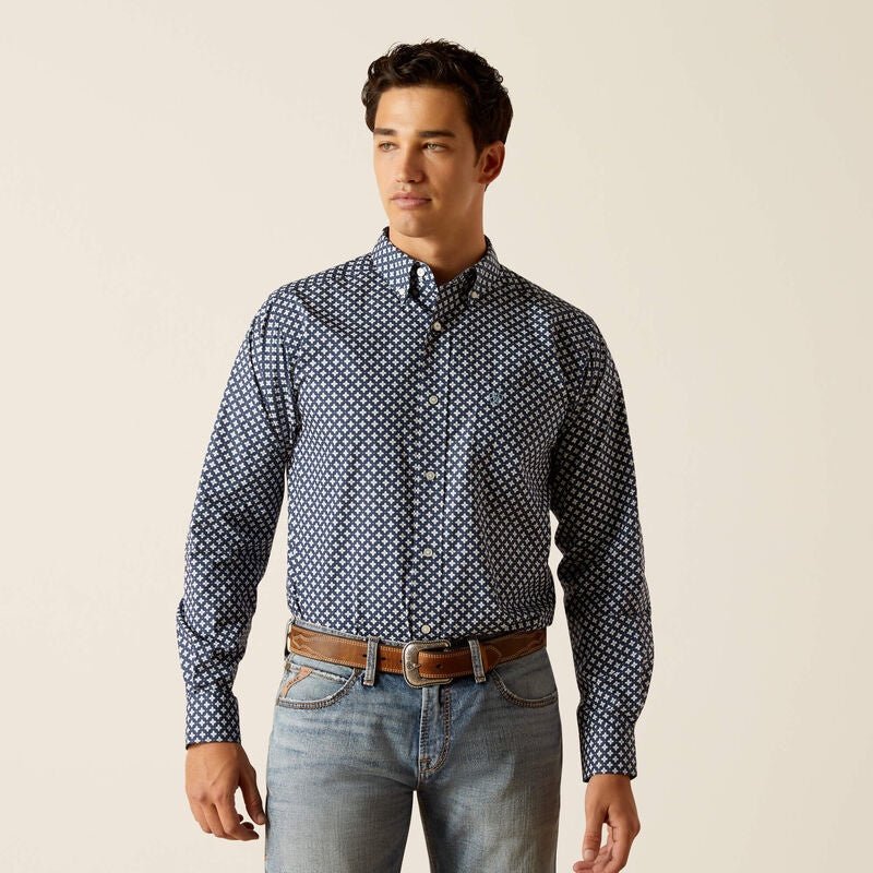 Ariat MNS Emile LS Mood Indigo 10051245 - Southern Soule Designs