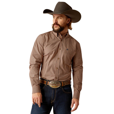 Ariat MNS Pro Taggert FTD LS Shirt Khaki 10052302 - Southern Soule Designs