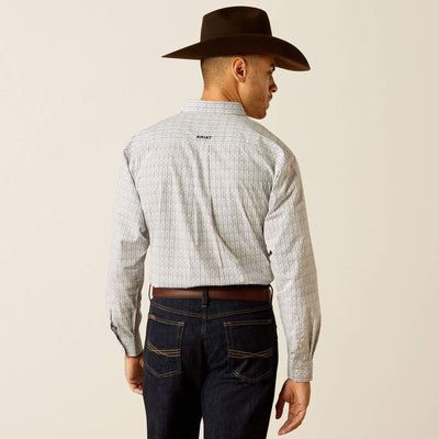 Ariat MNS Reign Classic Fit LS White 10052359 - Southern Soule Designs