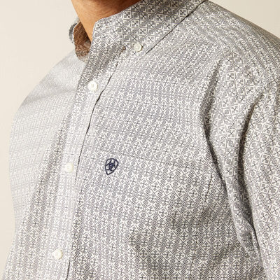 Ariat MNS Reign Classic Fit LS White 10052359 - Southern Soule Designs