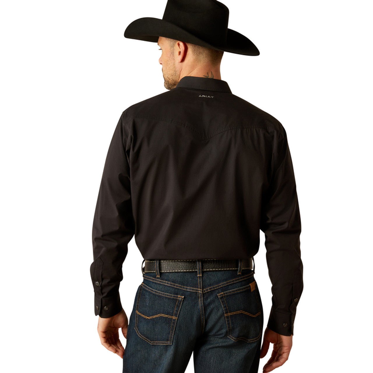 Ariat MNS Relentless Pursuit Classic Fit Long Sleeve Shirt Black 10053940 - Southern Soule Designs