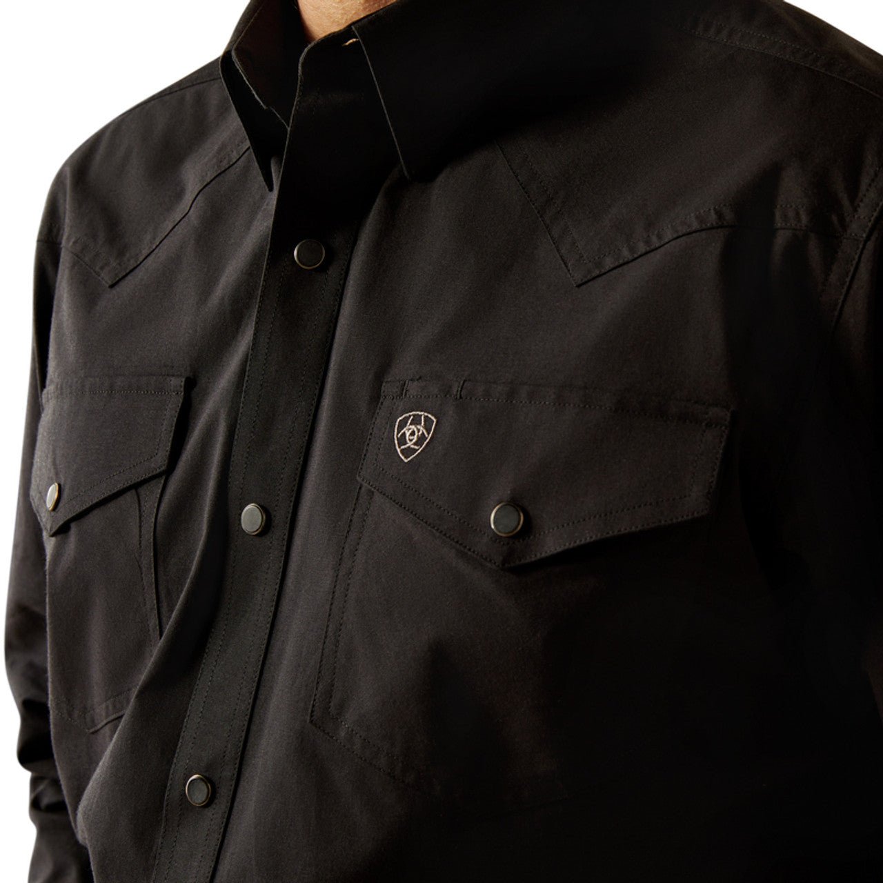 Ariat MNS Relentless Pursuit Classic Fit Long Sleeve Shirt Black 10053940 - Southern Soule Designs