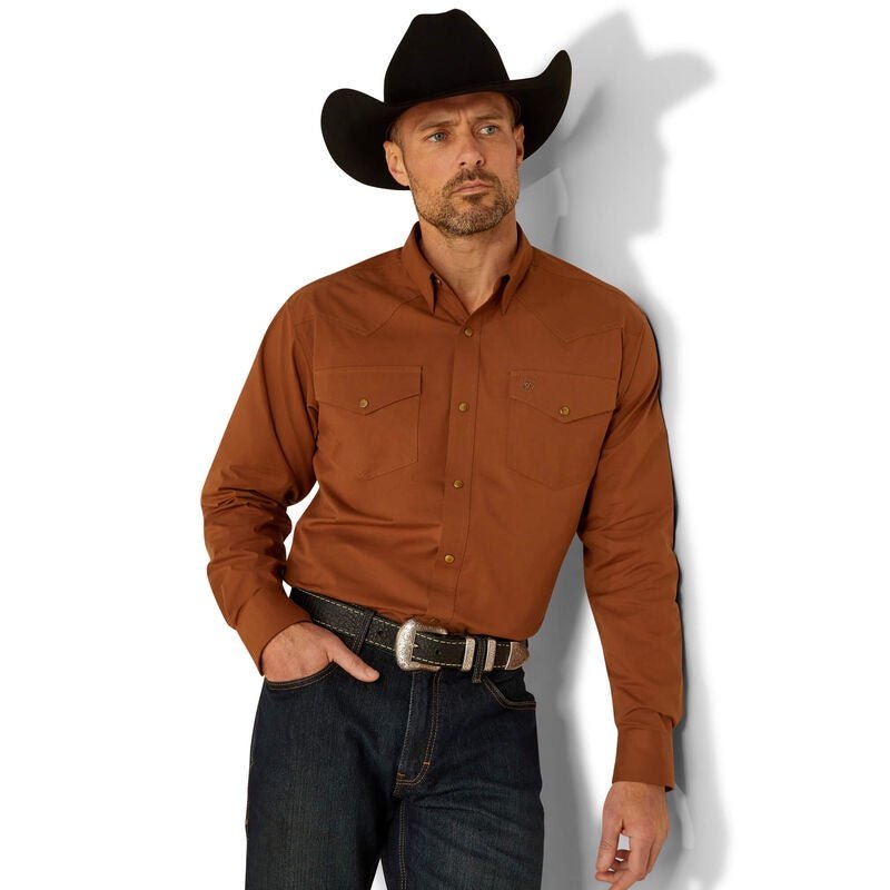 Ariat MNS Relentless Pursuit Classic Fit Long Sleeve Shirt Dachshund 10053939 - Southern Soule Designs