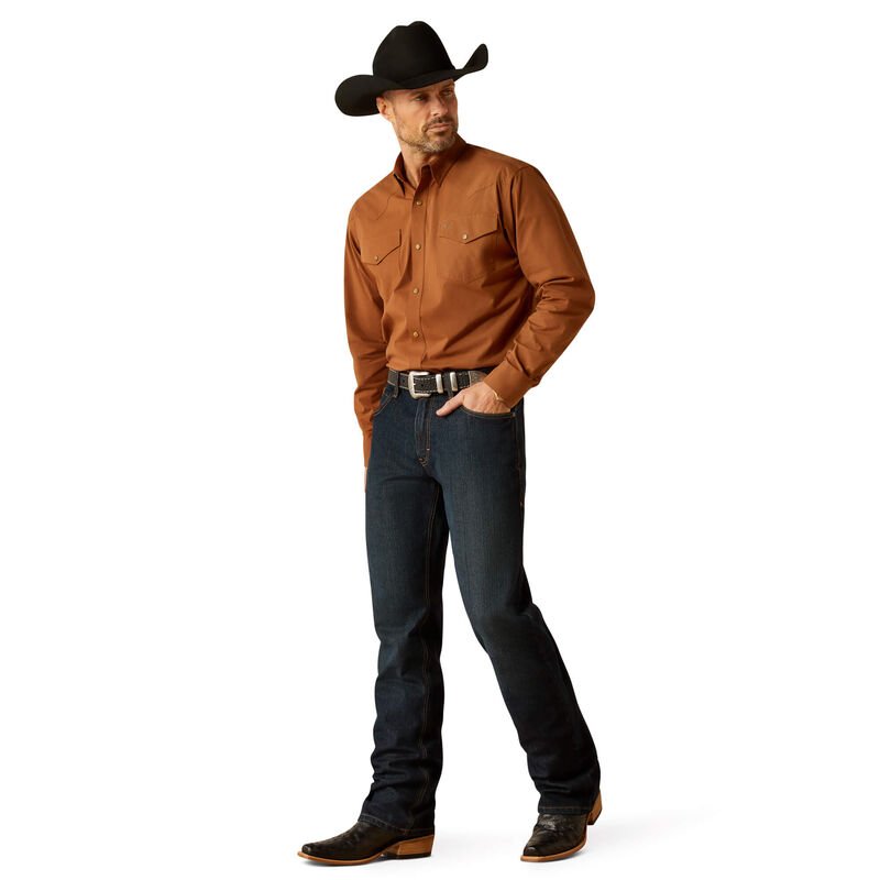 Ariat MNS Relentless Pursuit Classic Fit Long Sleeve Shirt Dachshund 10053939 - Southern Soule Designs