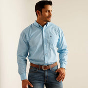 Ariat MNS Ricky LS Sky Blue 10048367 - Southern Soule Designs