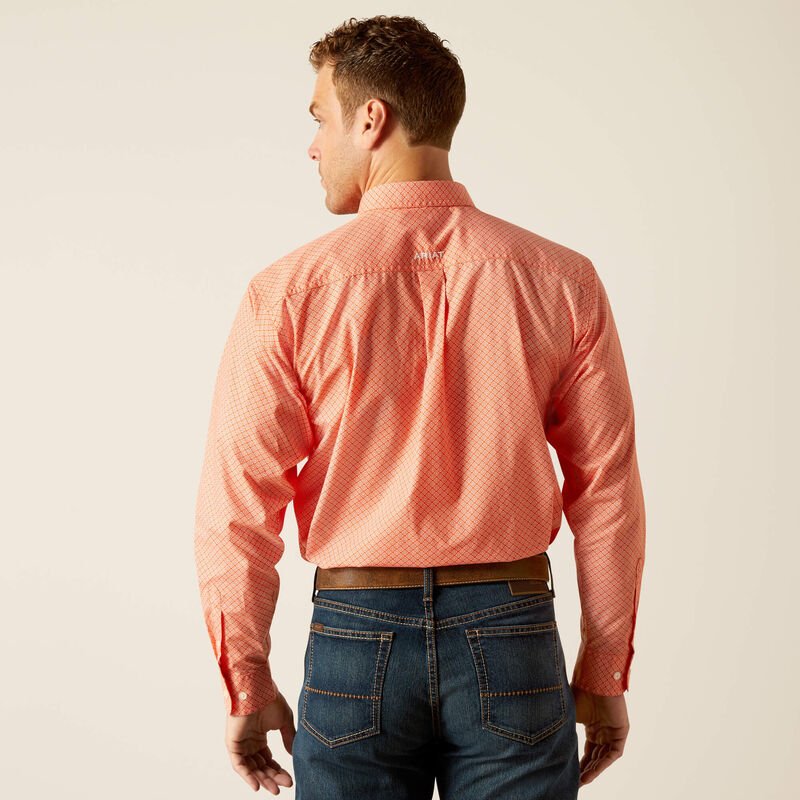 Ariat MNS Rory LS Orange 10051514 - Southern Soule Designs