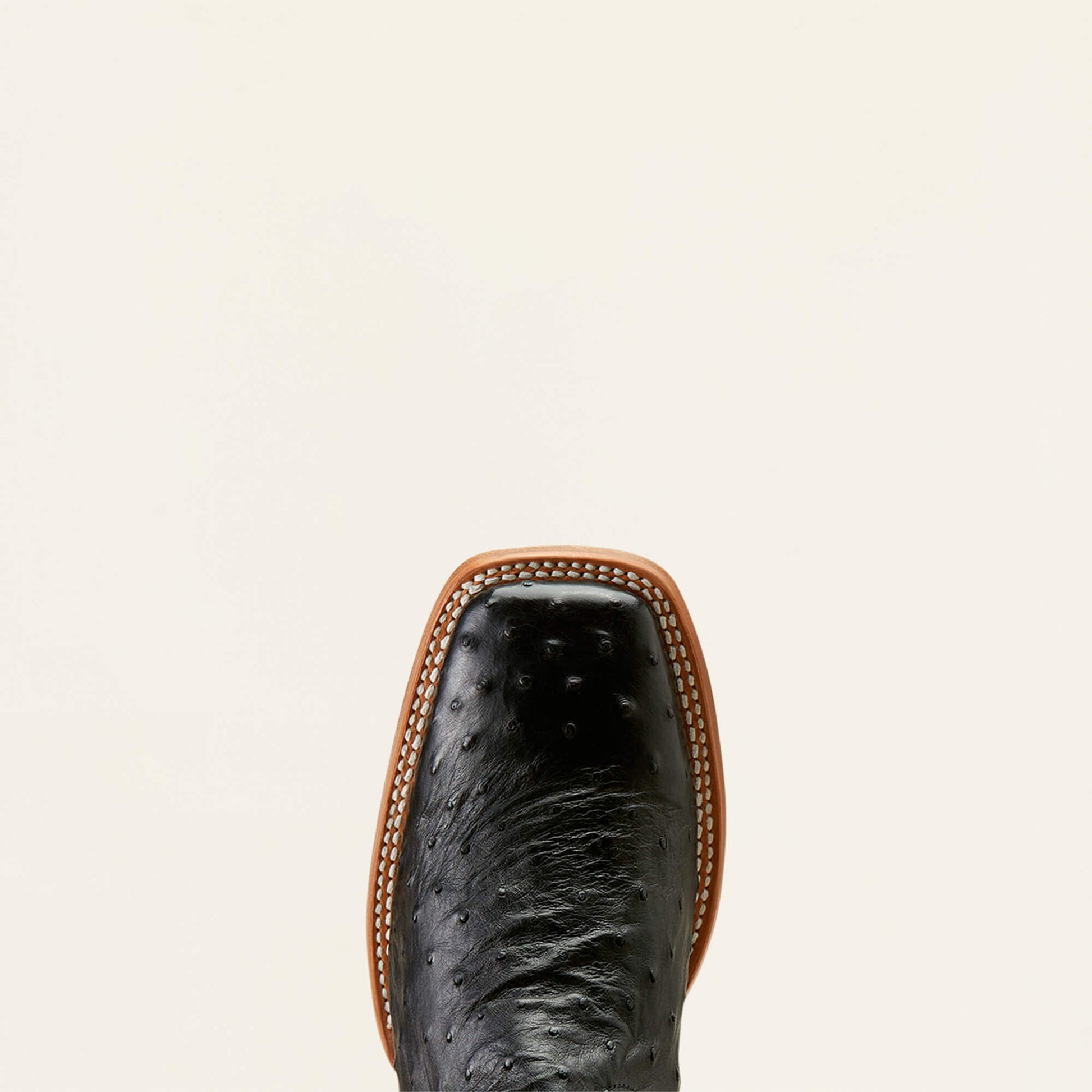 Ariat MNS Showboat FQ Ostrich Black 10047084 - Southern Soule Designs