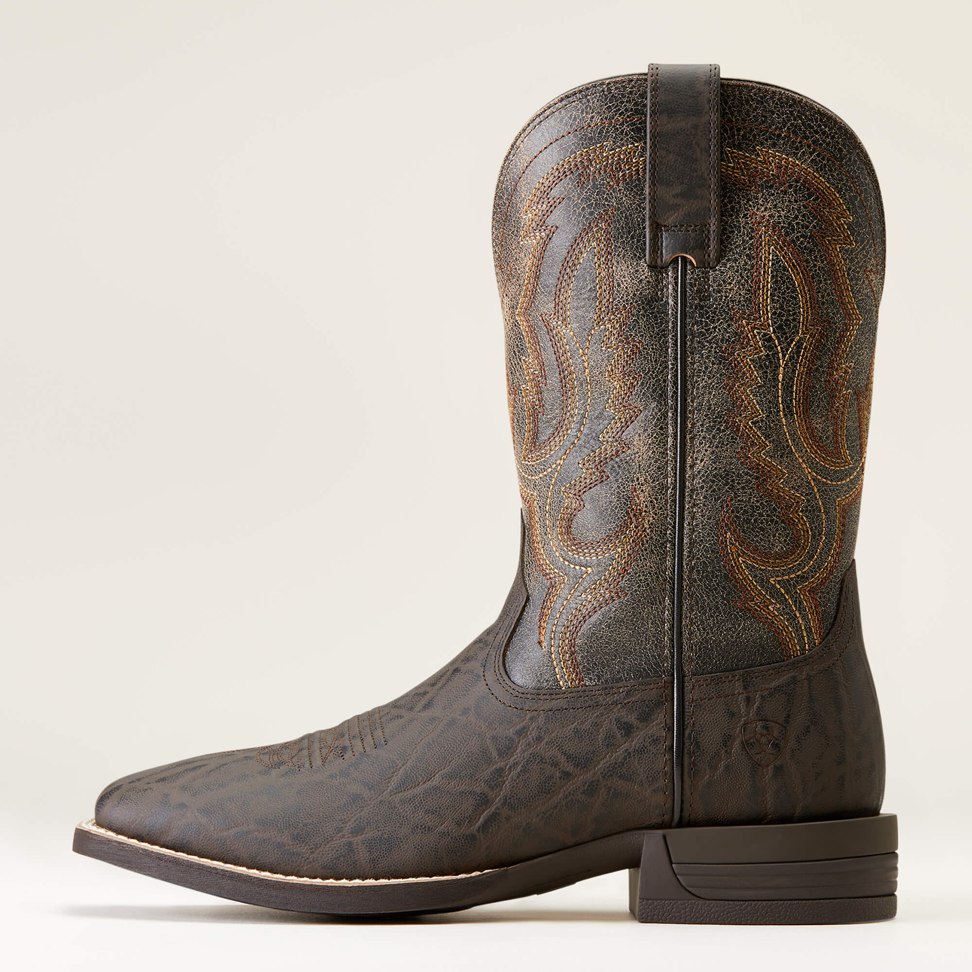 Ariat MNS Steadfast Chocolate Elephant Boot 10046977 - Southern Soule Designs