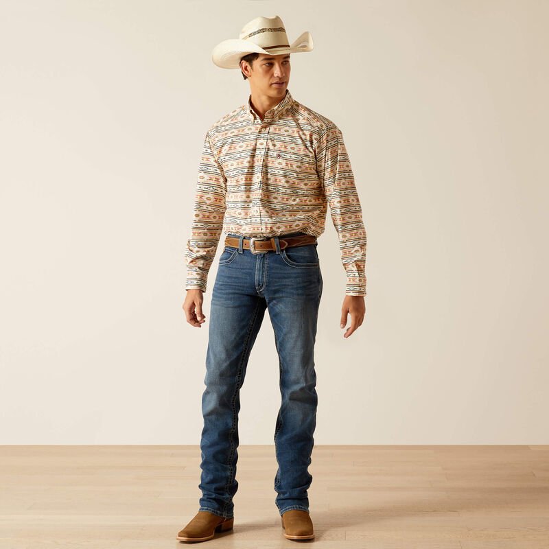 Ariat MNS Timothy LS Apricot 10048370 - Southern Soule Designs