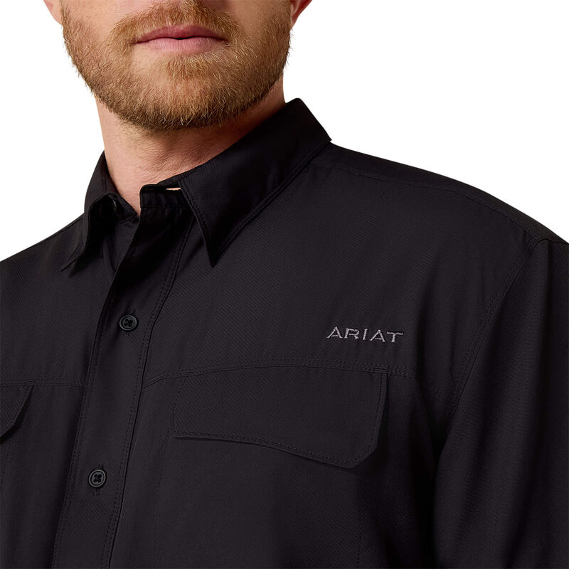 Ariat MNS Venttek Outbound SS Black - Southern Soule Designs