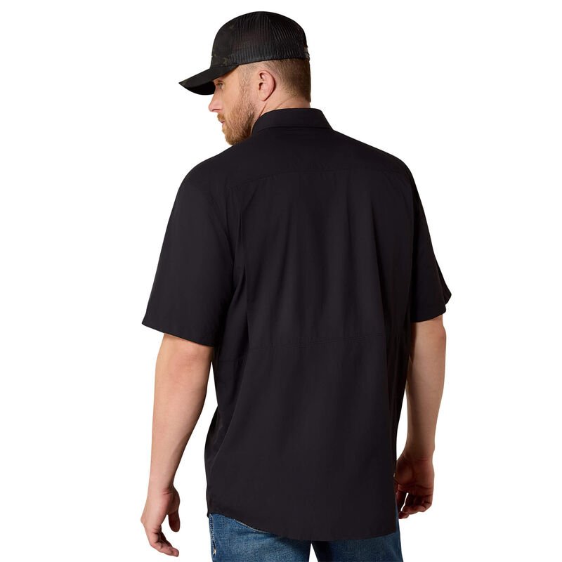 Ariat MNS Venttek Outbound SS Black - Southern Soule Designs