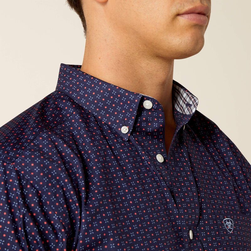 Ariat MNS Wells FTD LS Peacoat 10051484 - Southern Soule Designs