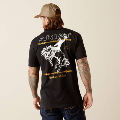 Ariat MNS Western Wear Tee Black 10053994 - Southern Soule Designs