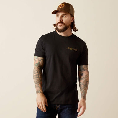 Ariat MNS Western Wear Tee Black 10053994 - Southern Soule Designs