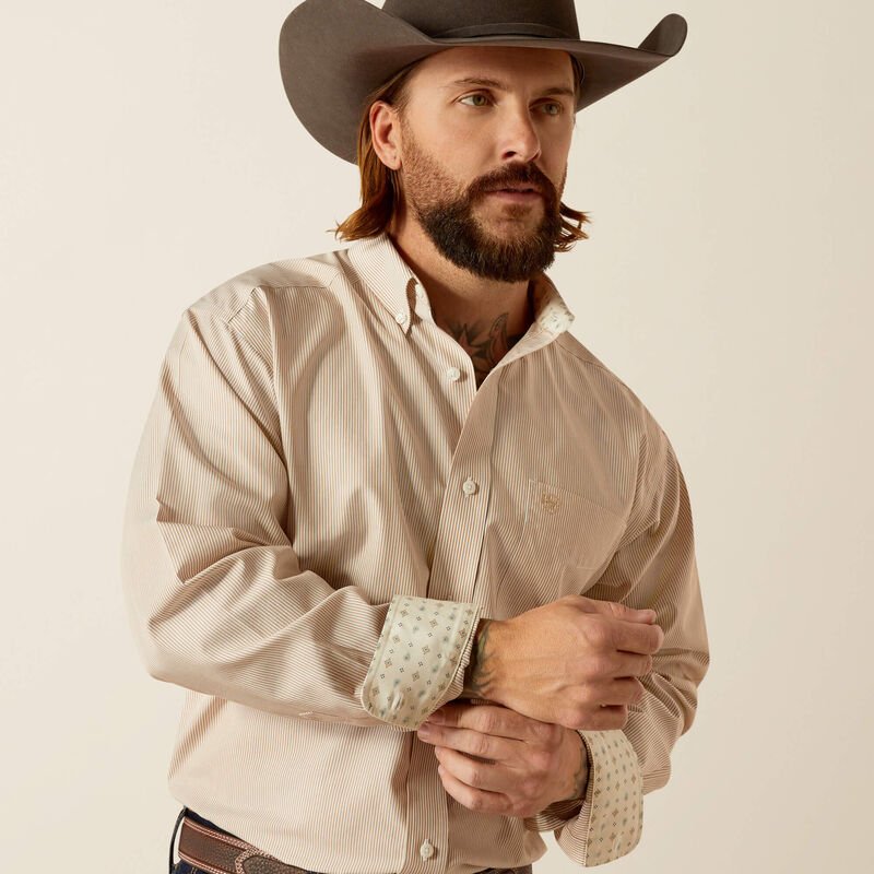 Ariat MNS WF Graysen Classic Fit LS Gold 10052377 - Southern Soule Designs