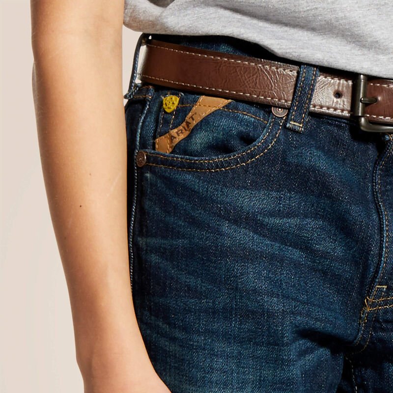 Ariat REP Boys B5 Slim Stretch Legacy Straight Leg Jean Durham 10023450 - Southern Soule Designs