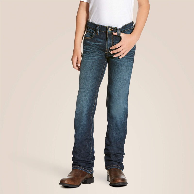 Ariat REP Boys B5 Slim Stretch Legacy Straight Leg Jean Durham 10023450 - Southern Soule Designs