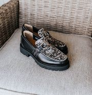 Ariat Stratford Bit Loafer Black/Brindle 10080280 - Southern Soule Designs
