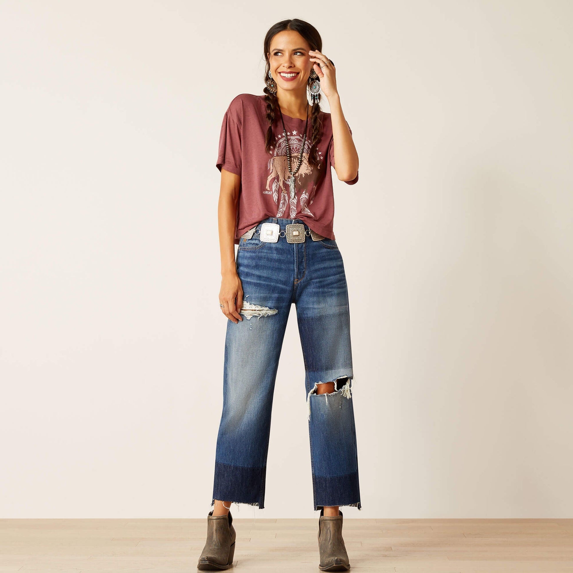 Ariat Ult HR Jazmine Straight Haiti - Southern Soule Designs