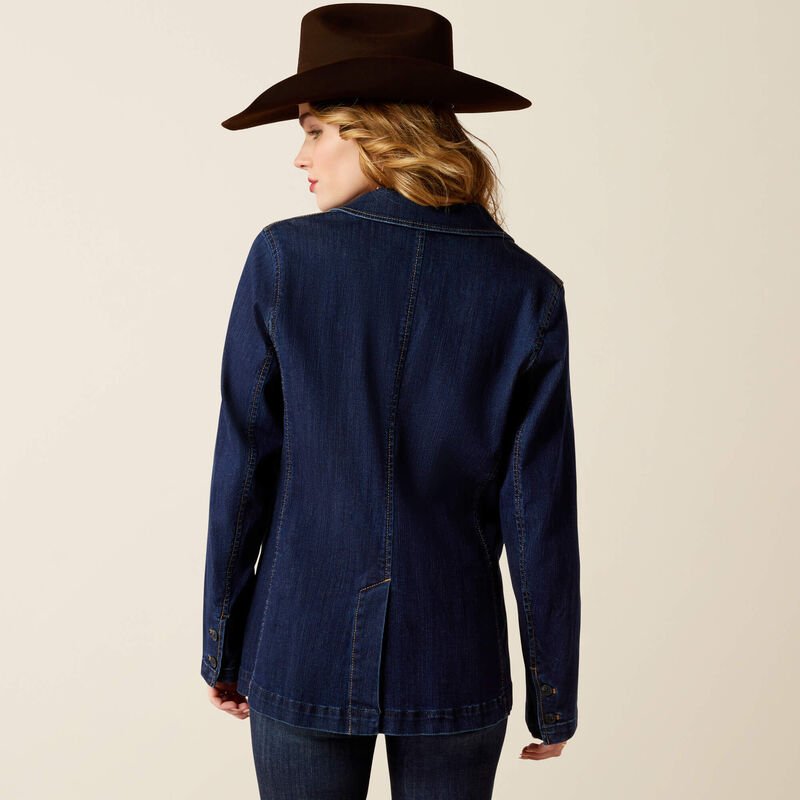 Ariat WMS Denim Blazer Midnight 10053928 - Southern Soule Designs